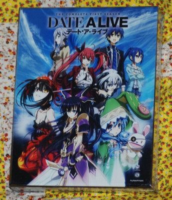 Date A Live Complete 1 Season Blu-Ray DVD Box Set Limited Edition