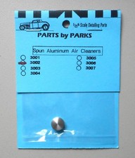 532 Spun Aluminum Air Cleaner 124 125 Part By Parks Car Model Accessory 3002