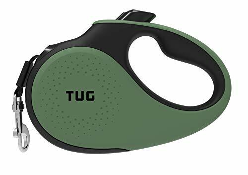 TUG 360° verwicklungsfreie, strapazierfähige einziehbare Hundeleine in Grün (Medium) - Bild 1 von 5