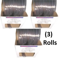 3 rolls Master Plumber T10004009 3/8" ID x 9/16"OD x 100' Clear Vinyl PVC Tubing