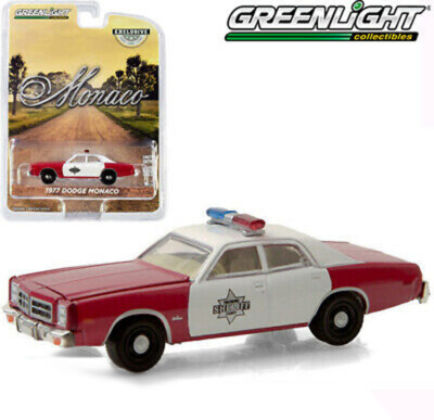 GREENLIGHT 1:64 1977 DODGE MONACO FINCHBURG COUNTY SHERIFF MODEL 30203-5C1