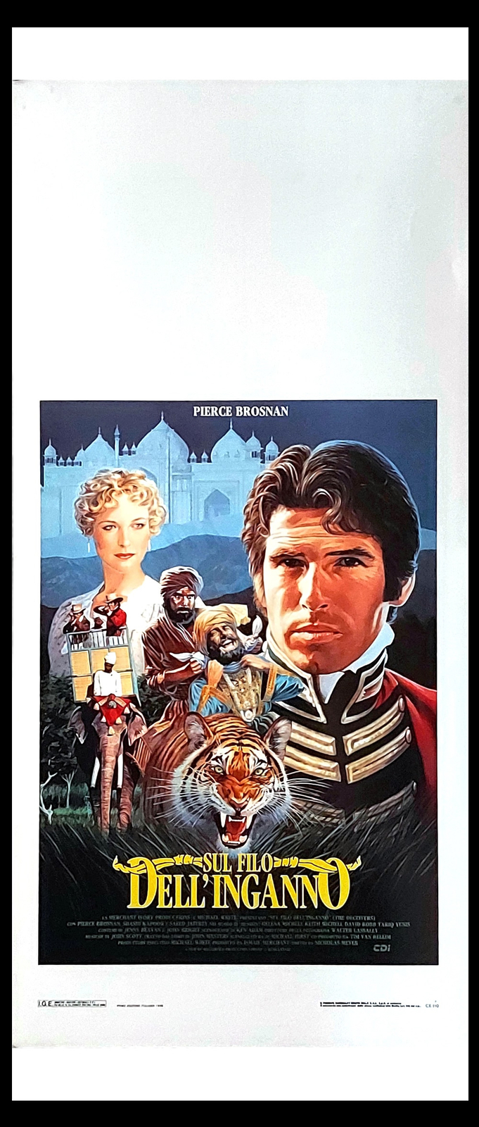 Locandina originale film Sul filo dell'inganno (1988) - Regia di Nicholas Meyer
