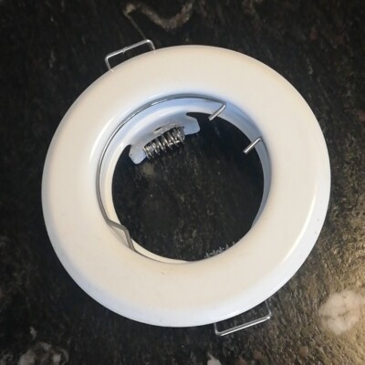 2x Kanlux ARGUS CT Deckeneinbauleuchte Einbaurahmen weiss Einbautiefe nur 30 mm