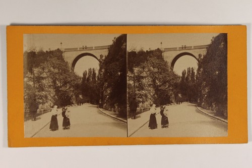 Photo Stéréo Vintage Italie Ravello (Amalfi) C1890 - Tirage Original Albuminé, Occasion