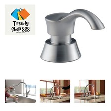 Pilar Kitchen Soap Dispenser for Kitchen Sinks, Arctic Stainless