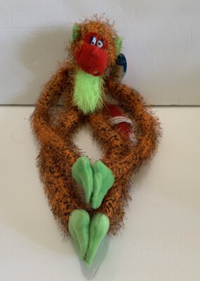 Aurora Funky Monkey Toy Plush New NWT Vintage Musical Needs New Battery RARE
