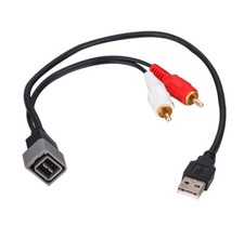 Usb Rca Cable For Nissan OEM Audio Radio USB Port Retention Cable