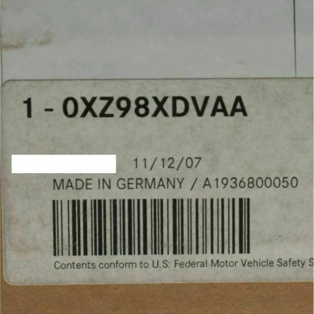 Guantera panel de instrumentos Chrysler Crossfire original Mopar 2004-2006 XZ98XDVAA Foto 2 de 4