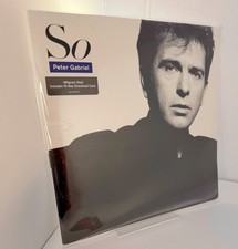 Peter Gabriel So Vinyl LP Record  Geffen New SEALED Shelf Wear