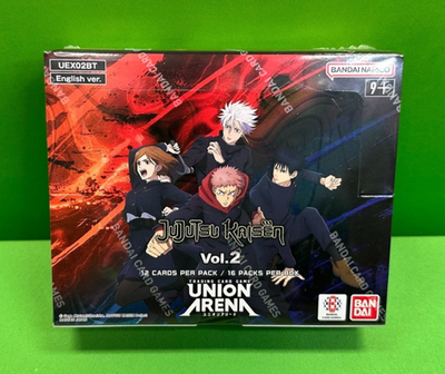#ad #ad Union Arena TCG: Jujutsu Kaisen Booster Box Vol. 2 UEX02BT Sealed $59.95