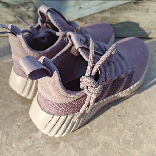 Adidas Kaptir Flow Laufschuhe Damen 6 Lila Mesh Schnürschuhe Sneaker IE3605 - Bild 6 von 12