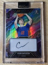 2023 Wild Card Metallix  Colin Castleton AUTO 1/1 Rookie Card