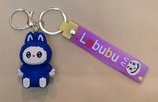 New Labubu PVC 2 Pc Keychain The Monsters Series Figure Toy