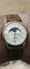 Vintage Seiko 7434-7008 Moon Phase Quartz - Gold Tone - 1987