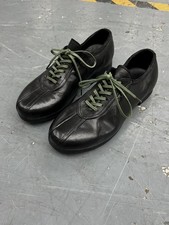 New Black Training Shoes Men Lace Up Breathable Retro Outdoor Sports Derby Shoes