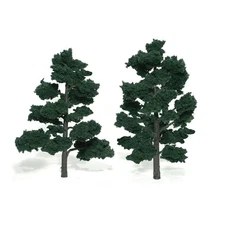 Woodland Scenics Ready-Made Tree Dark Green 6-7 2 WOOTR1517 Train Scenery Non