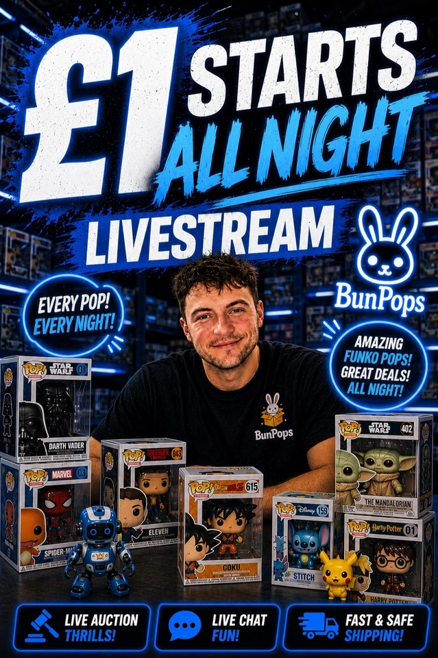 £1 STARTS FRIDAY FUNKO MADNESS + TOYS | PLUSH
