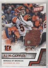 2016 Panini Father's Day Game-Dated NFL Memorabilia AJ McCarron #7 0c3