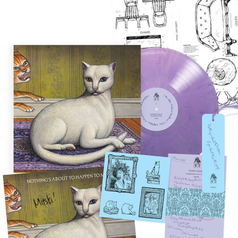 Mitski Nothing’s About To Happen To Me Lilac Vinyl Bundle Signed IN HAND
