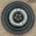 MERCEDES C CLASS W205 17" SPACE SAVER SPARE WHEEL & T125/80 R17 99M TYRE. #26.