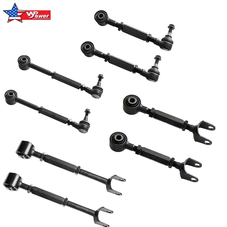 Braço de controle traseiro 8 peças camber&toe para Lexus IS250/350/F&GS350/400/430/460/450h - Imagem 3 de 4