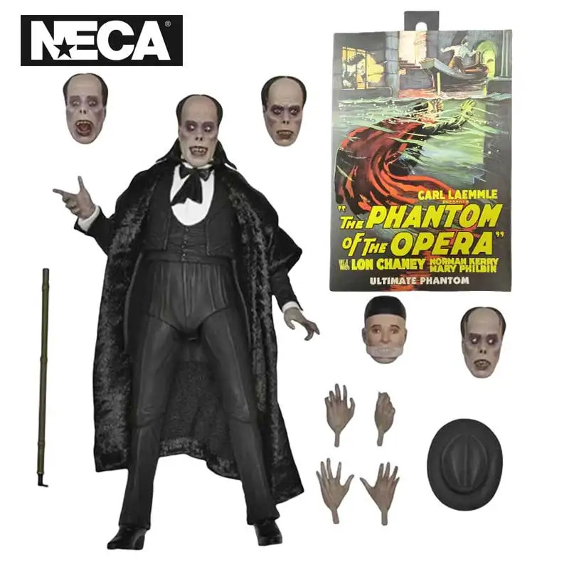 Figurine Phantom of the Opera articulée de 18 cm en PVC pour collection cinéma