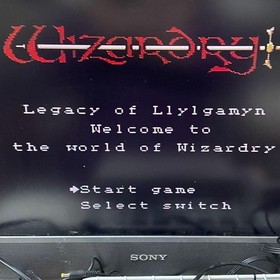 Wizardry II 2 Legacy of Llylgamin Famicom FC Nintendo Japan Import Game