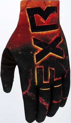 FXR Pro-Fit Air Magma Motocross Handschuhe, schwarz/rot, XL