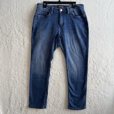 DU/ER Duer L2X Relax Tapered Jeans Men s 33x31* 5-Pocket Denim Coolmax Stretch