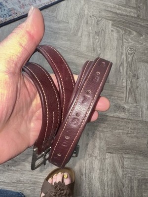 Braune Qualität Englisch gebunden Nicht Stretch 60 Zoll Steigbügel Leder