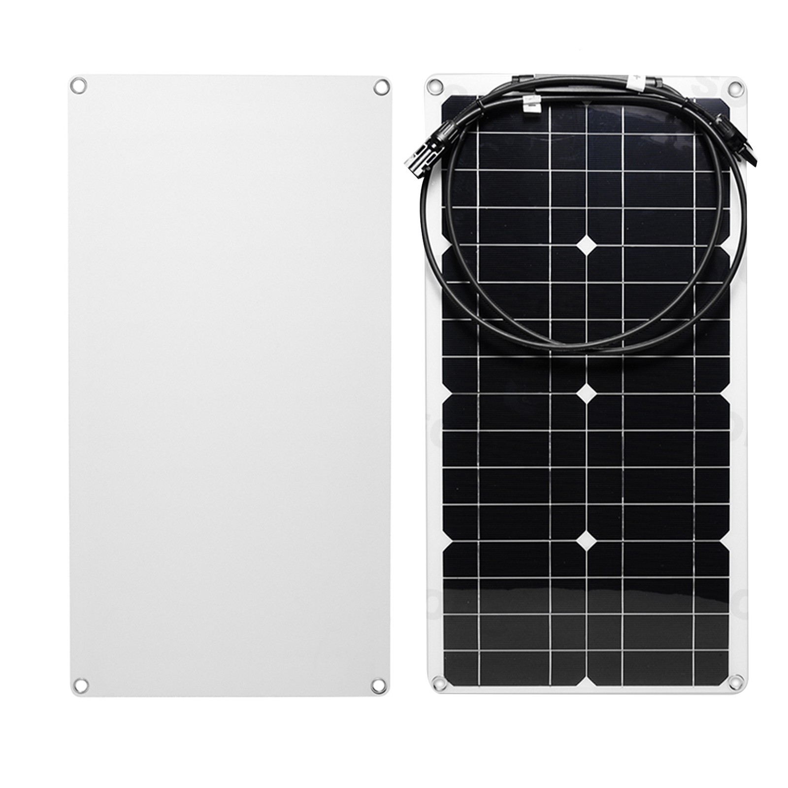 2000W Solar Charging Kit - 2x1000W High-Efficiency Panels+Y-Cable Home/Outdoor