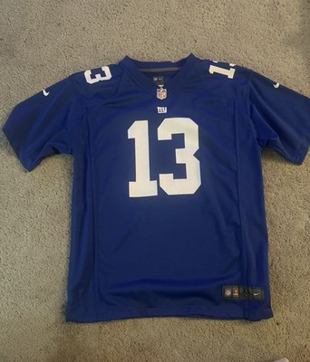 Nike On Field NFL Odell Beckham Jr # 13 NY New York Giants Jersey