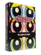 The Powerpuff Girls: the Complete Series DVD, 12-Disc Set Region 1.