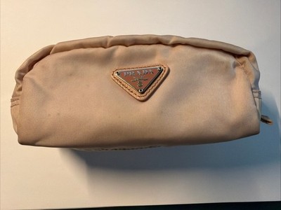 PRADA Micro-Pouch Rosa Nylon Gebraucht Damen Necessaire