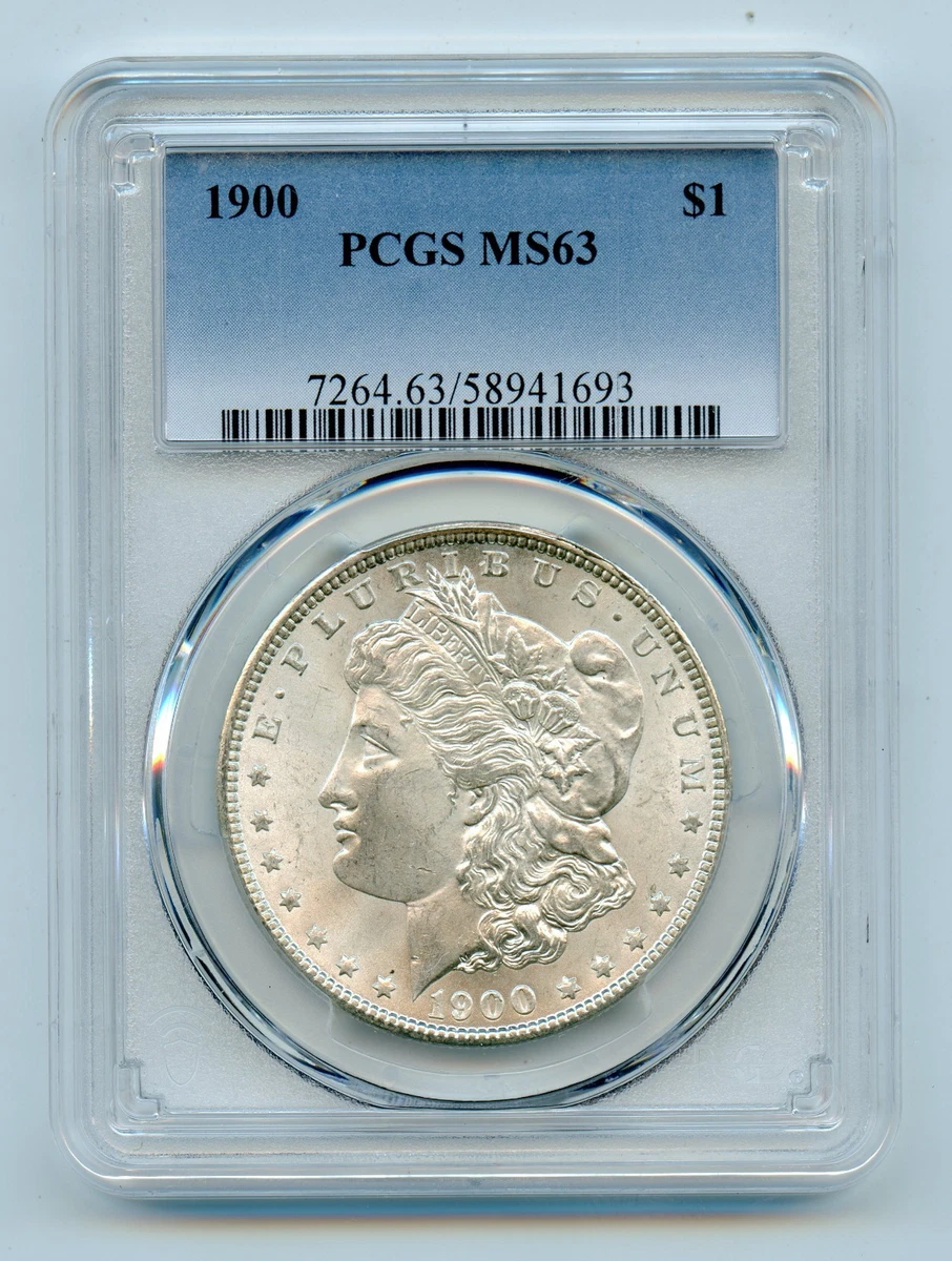 MS 63 Graded 1900 Year Morgan US Dollars (1878-1921) for sale | eBay