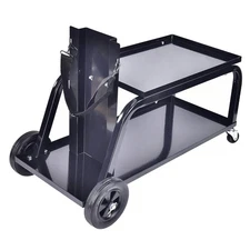 Aain Universal MIG Welding Cart, Rolling Welding Cart with Wheels for TIG MIG