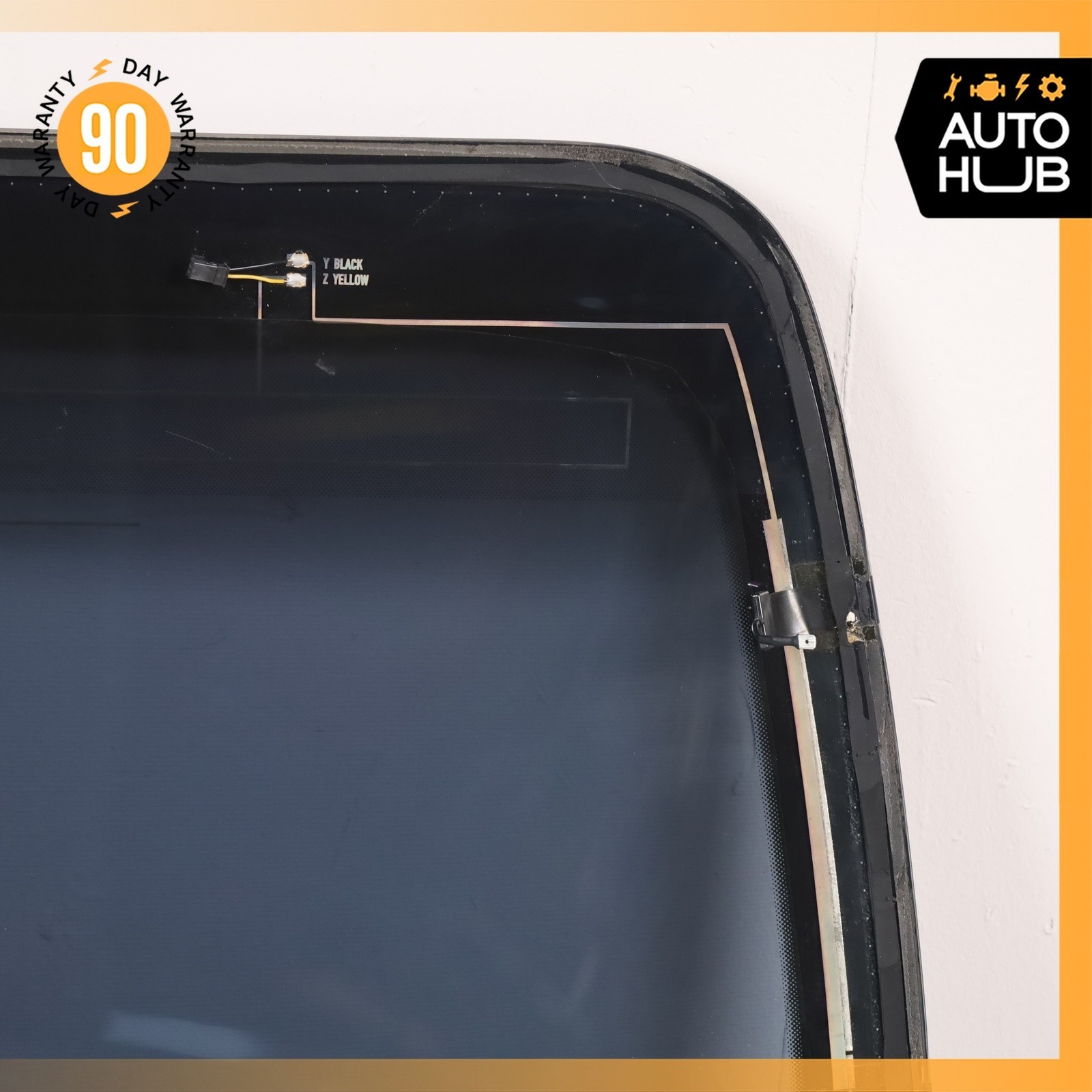 06-13 Bentley Continental Flying Spur Rear Windshield Wind Shield Glass OEM