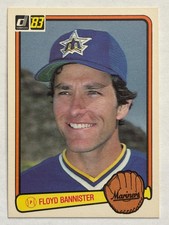 1983 Donruss #50 Floyd Bannister Seattle Mariners
