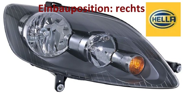 Hella 1EE354903-221 Hauptscheinwerfer Rechts Scheinwerfer FüR VW-image