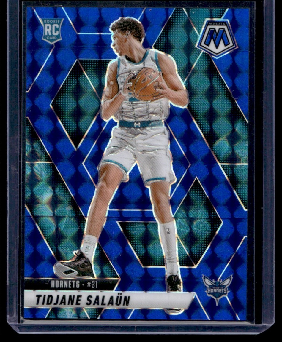2024-25 Panini Mosaic Tidjane Salaun Rookie /199 #241 Blue Prizm