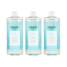 Simple Micellar Cleansing Boost Water 400ML - Pack of 3