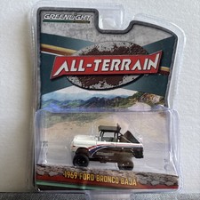 Greenlight 1:64 All-Terrain 35230-A 1969 Ford Bronco Baja Diecast Car