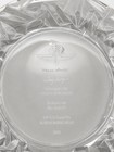 Rare Tiffany & Co Indianapolis Motor Speedway Crystal Plate 2002 Indy 500 8" — photo 1