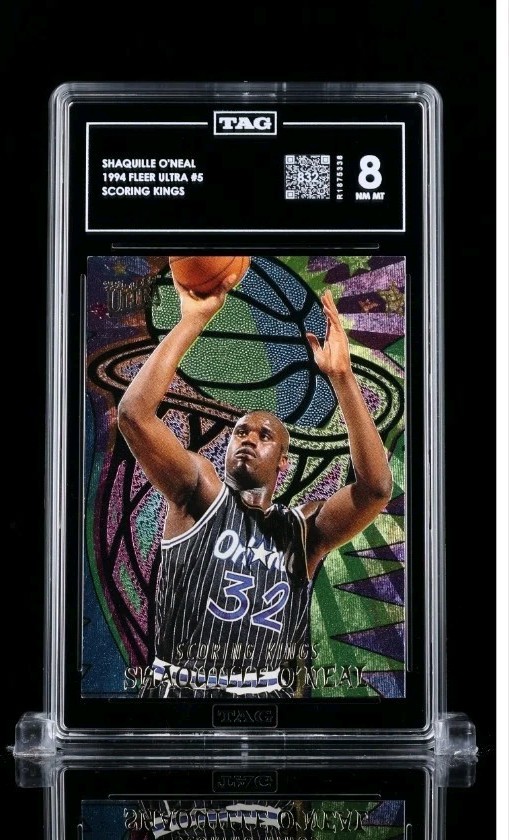 1994-95 Fleer Ultra Scoring Kings Shaquille O'Neal #5 90's Insert