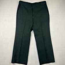 Levis Action Slacks Mens 34 Green Sta-Prest Vintage Dress Pants Trousers 70s 80s