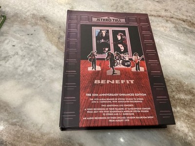 JETHRO TULL BENEFIT 50th Anniversary Enhanced Ed.  CD /DVD Box  2021 Chrysalis