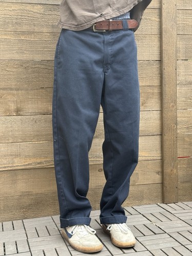 Dickies 874DN Navy Polyester Cotton Twill Work Pants Men's Size 32x30