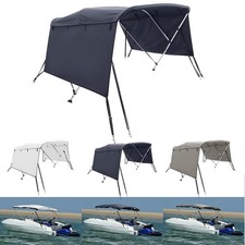 3/4-Bow Bimini Top mit Seitenteilen Ersatz Verdeck Bootsverdeck Sonnenverdeck