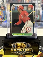 1987 Donruss #111 JACK CLARK Saint Louis Cardinals Baseball Card, 1st Base. (NM)