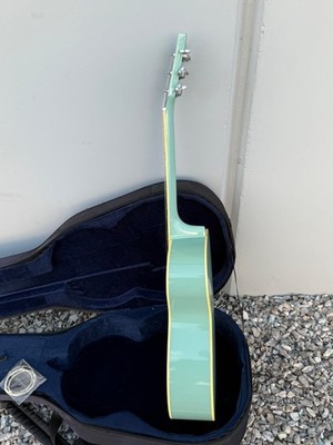 J.J. Heart JJ-HRTKIT/PBL 6 String Acoustic Guitar With Case !LOOK